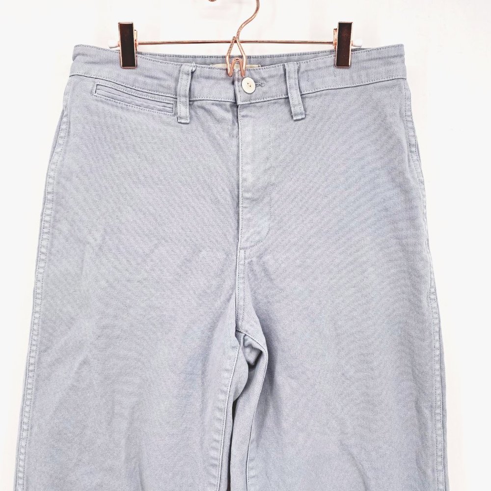 Madewell Slim Emmett Wide-Leg Crop Pants - Picture 2 of 10